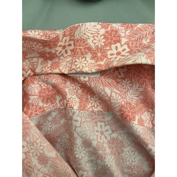 Brooks Brothers 346 Women's Sleeveless Non-Iron Cotton Pink Floral Top Size 6 - Picture 5 of 5